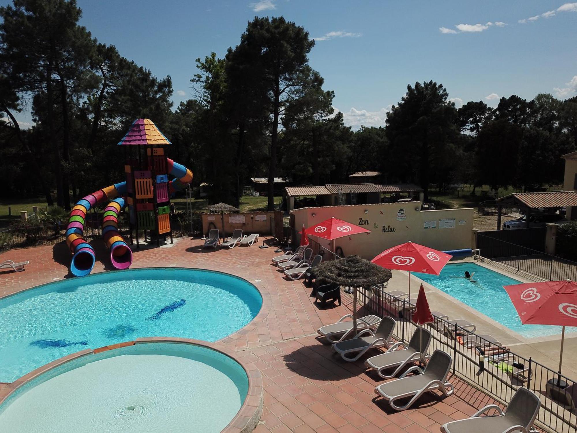 Camping La Simioune En Provence Bollène Eksteriør bilde