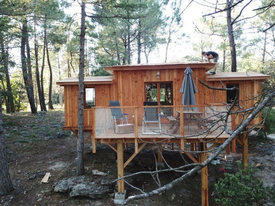 Camping La Simioune En Provence Bollène Eksteriør bilde